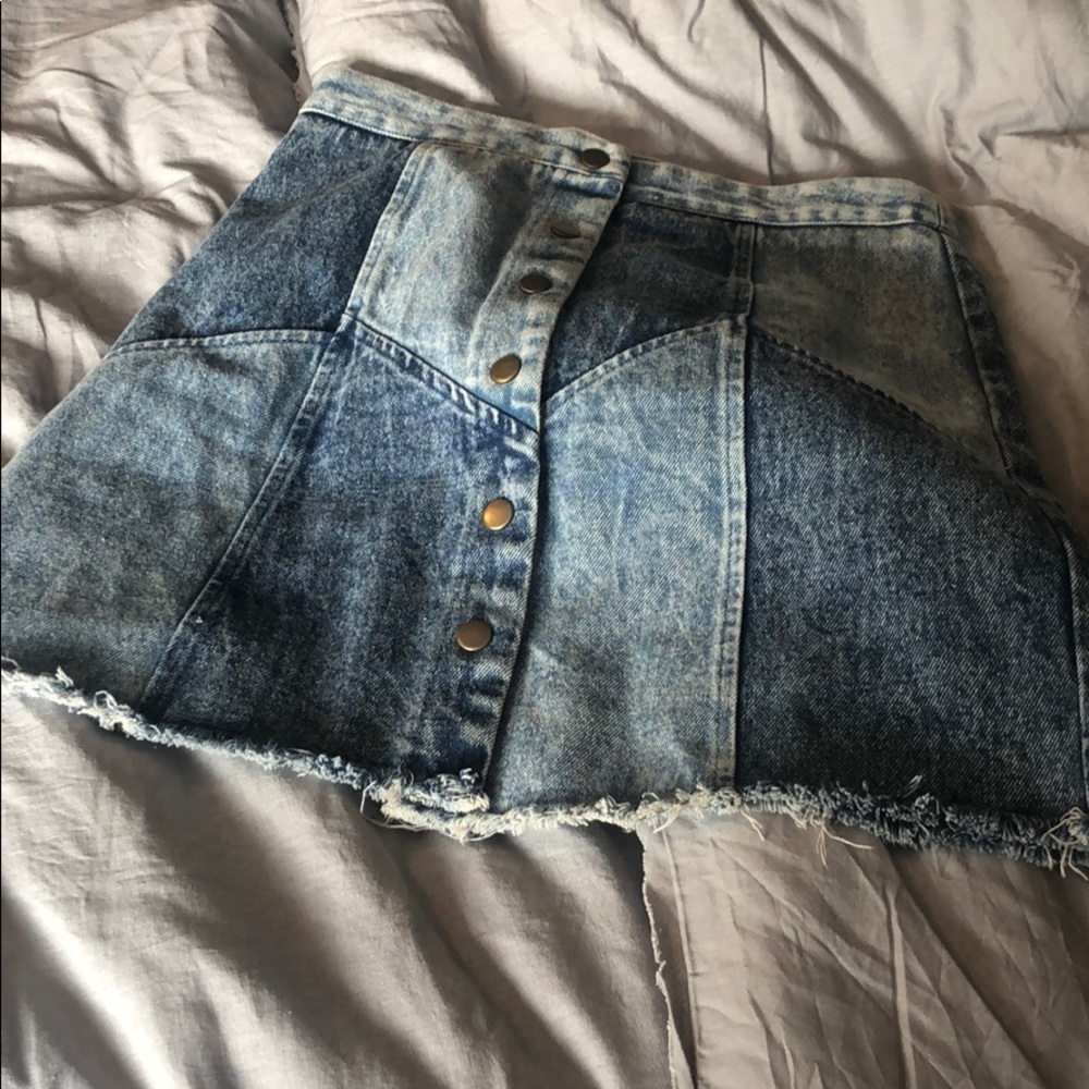 Jean skirt